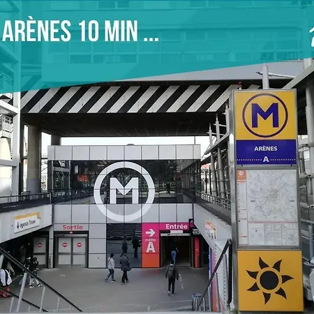 Apartmán Le Cocon St Cyprien - Centre - Parking - Tramway Toulouse