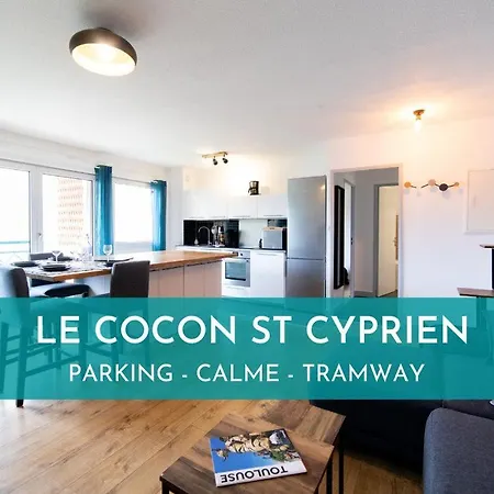Le Cocon St Cyprien - Centre - Parking - Tramway Apartment Toulouse