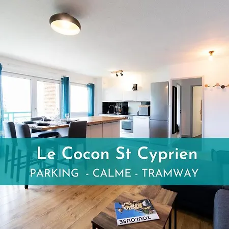 Apartment Le Cocon St Cyprien - Centre - Parking - Tramway